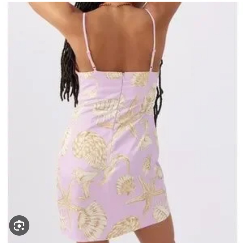 Urban Outfitters Satin Seashell Dress - Picture 3 of 5